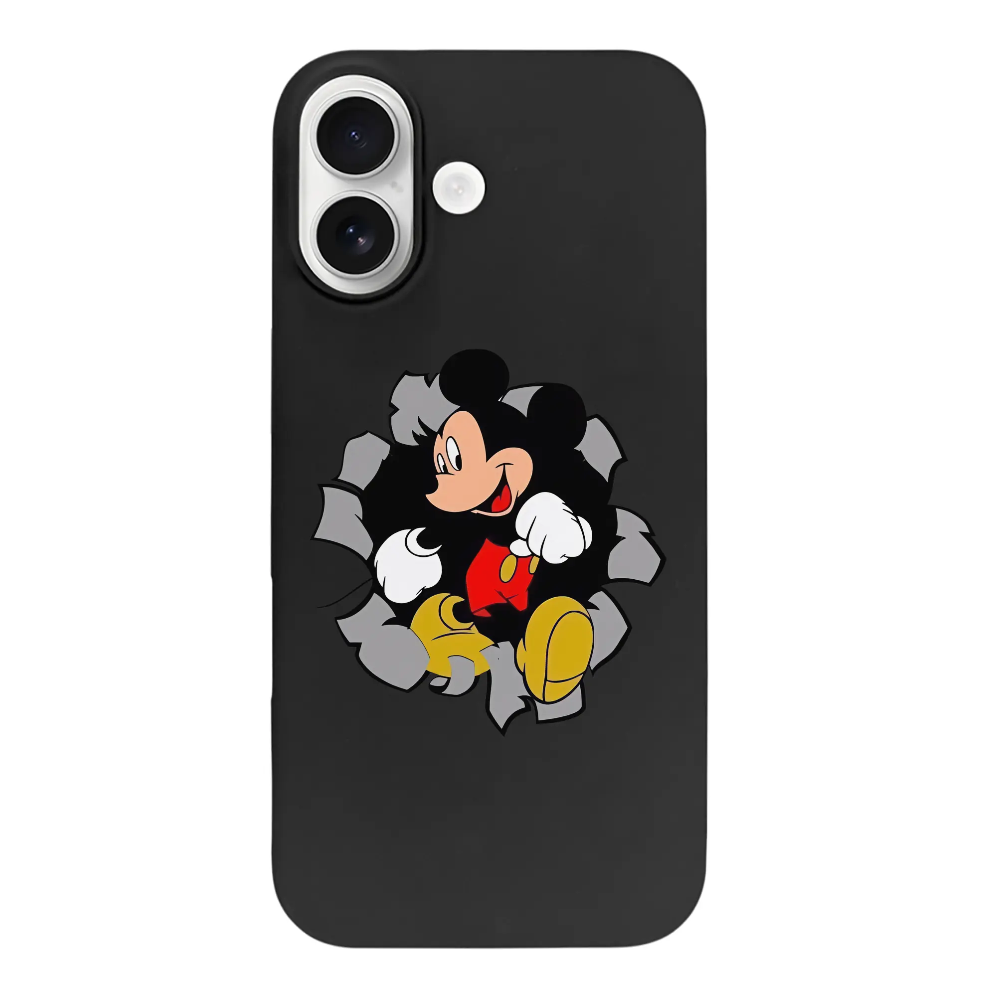 ミッキーマウス（Mickey Mouse） グッズ ミッキーマウス（Mickey Mouse） - iPhone 17 シリーズ シリコンケース 薄型 耐衝撃 指紋防止 ソフトタッチカバー 精密フィット 傷防止 保護ケース iPhone 17/17 Air/17 Pro/17 Pro Max 対応